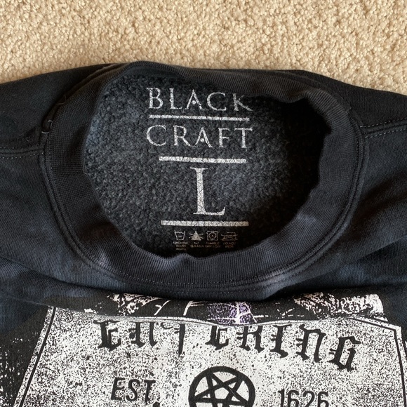 Black craft Salem sweatshirt - Picture 2 of 3